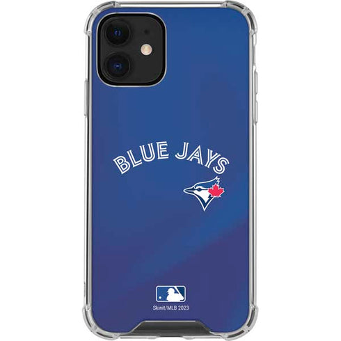 MLB Toronto Blue Jays Alternate Jersey iPhone 12 Mini Clear Case