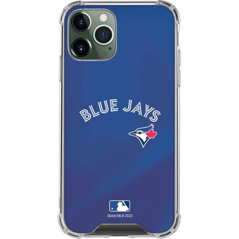 MLB Toronto Blue Jays Alternate Jersey iPhone 12 Pro Clear Case