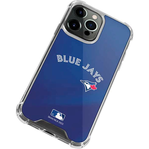 MLB Toronto Blue Jays Alternate Jersey iPhone 13 Pro Clear Case
