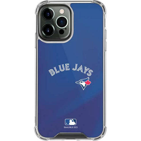 MLB Toronto Blue Jays Alternate Jersey iPhone 13 Pro Max Clear Case