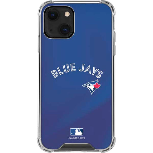 MLB Toronto Blue Jays Alternate Jersey iPhone 14 Plus Clear Case