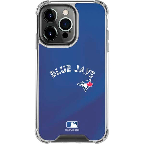 MLB Toronto Blue Jays Alternate Jersey iPhone 14 Pro Clear Case