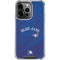 MLB Toronto Blue Jays Alternate Jersey iPhone 14 Pro Clear Case