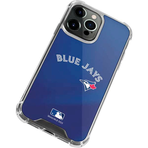 MLB Toronto Blue Jays Alternate Jersey iPhone 15 Pro Clear Case
