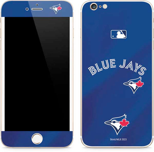 MLB Toronto Blue Jays Alternate Jersey iPhone 6/6s Plus Skin