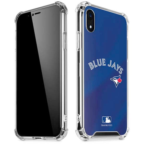 MLB Toronto Blue Jays Alternate Jersey iPhone XR Clear Case