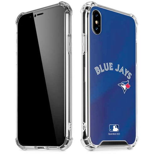 MLB Toronto Blue Jays Alternate Jersey iPhone XS Max Clear Case