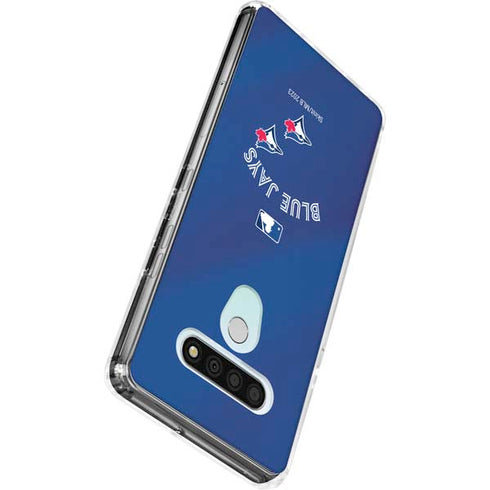 MLB Toronto Blue Jays Alternate Jersey LG Stylo 6 Clear Case