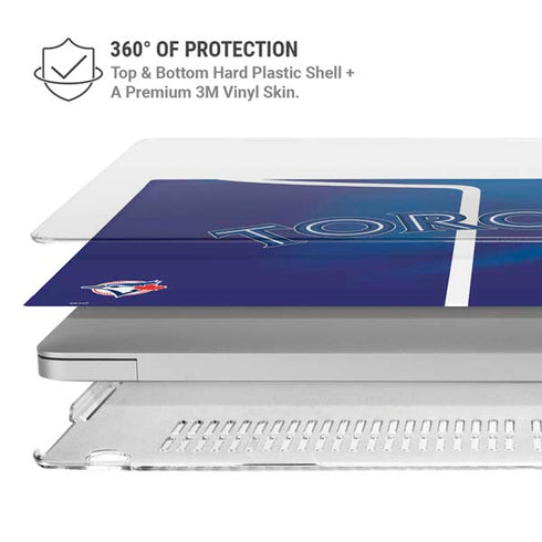 MLB Toronto Blue Jays Alternate Jersey MacBook Pro 16in (2019-20) Case plus Skin