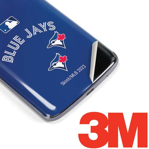 MLB Toronto Blue Jays Alternate Jersey Moto E5 Plus Skin