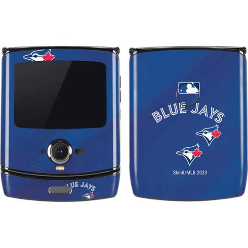 MLB Toronto Blue Jays Alternate Jersey Motorola RAZR Skin