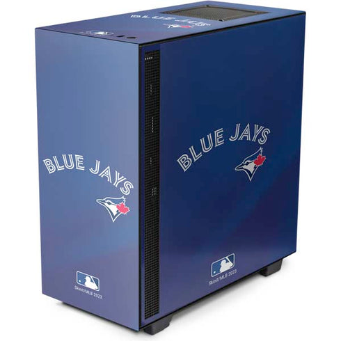 MLB Toronto Blue Jays Alternate Jersey NZXT H510 Compact ATX Mid-Tower Case Skin