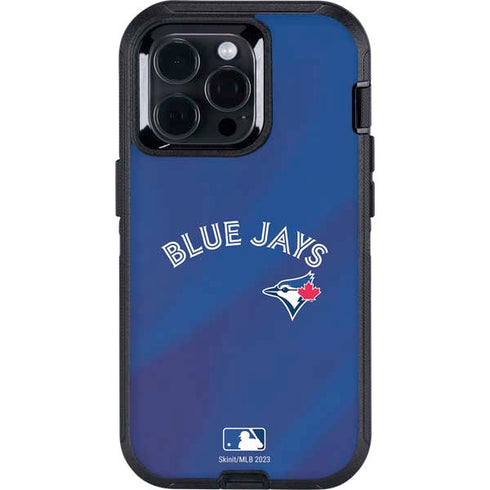 MLB Toronto Blue Jays Alternate Jersey Otterbox Defender iPhone Skin