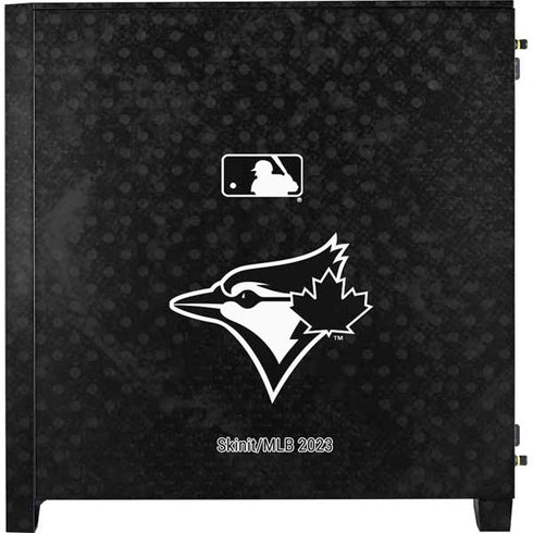 MLB Toronto Blue Jays Dark Wash Corsair 4000D Tempered Glass Mid-Tower ATX Case Skin