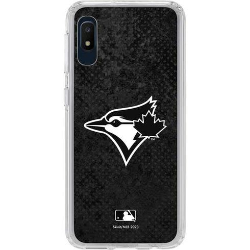 MLB Toronto Blue Jays Dark Wash Galaxy A10e Clear Case