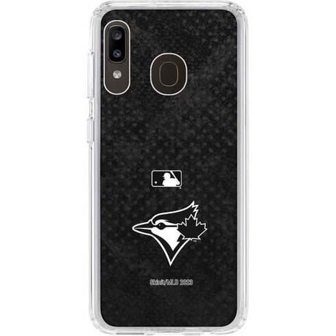 MLB Toronto Blue Jays Dark Wash Galaxy A20 Clear Case