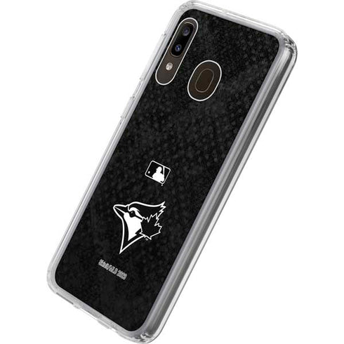 MLB Toronto Blue Jays Dark Wash Galaxy A20 Clear Case