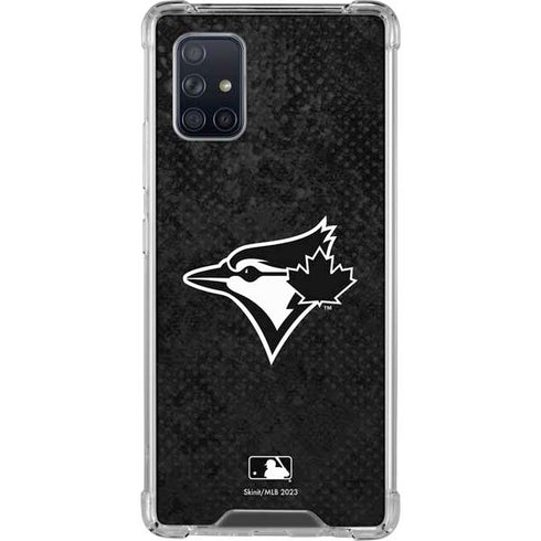 MLB Toronto Blue Jays Dark Wash Galaxy A71 5G Clear Case