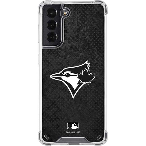 MLB Toronto Blue Jays Dark Wash Galaxy S21 5G Clear Case