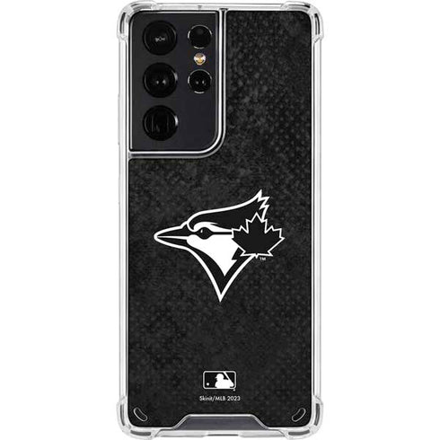 MLB Toronto Blue Jays Dark Wash Galaxy S21 Ultra 5G Clear Case
