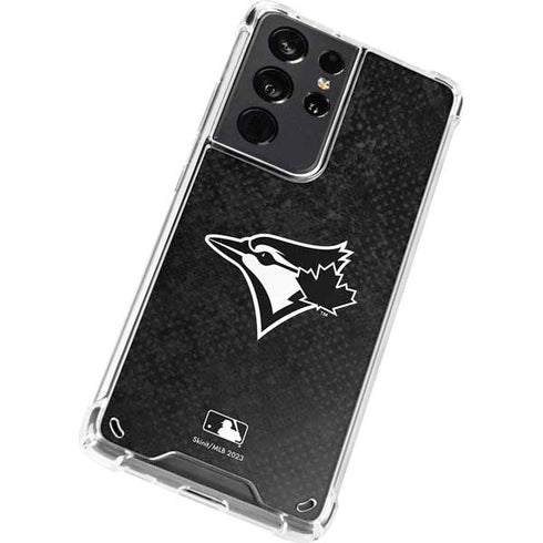 MLB Toronto Blue Jays Dark Wash Galaxy S21 Ultra 5G Clear Case