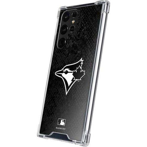 MLB Toronto Blue Jays Dark Wash Galaxy S22 Ultra Clear Case