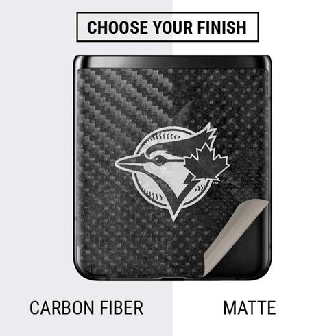 MLB Toronto Blue Jays Dark Wash Galaxy Z Flip Skin