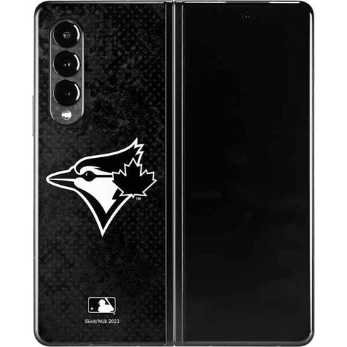 MLB Toronto Blue Jays Dark Wash Galaxy Z Fold3 5G Skin