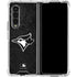 MLB Toronto Blue Jays Dark Wash Galaxy Z Fold4 5G Clear Case