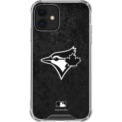 MLB Toronto Blue Jays Dark Wash iPhone 12 Mini Clear Case