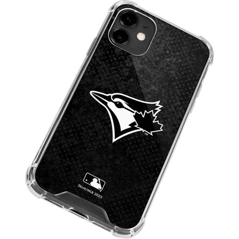 MLB Toronto Blue Jays Dark Wash iPhone 12 Mini Clear Case