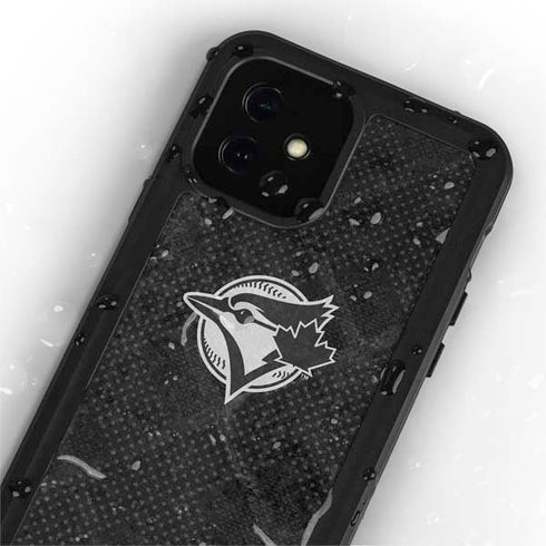 MLB Toronto Blue Jays Dark Wash iPhone 12 Waterproof Case