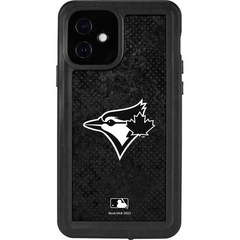 MLB Toronto Blue Jays Dark Wash iPhone 12 Waterproof Case