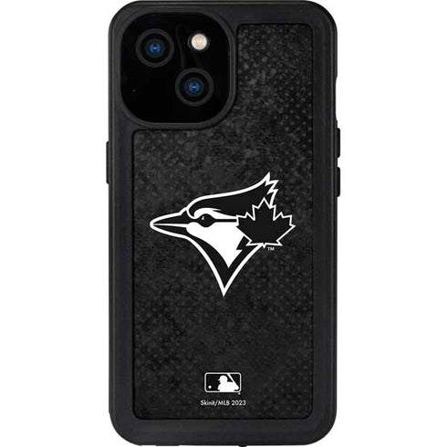 MLB Toronto Blue Jays Dark Wash iPhone 13 Mini Waterproof Case