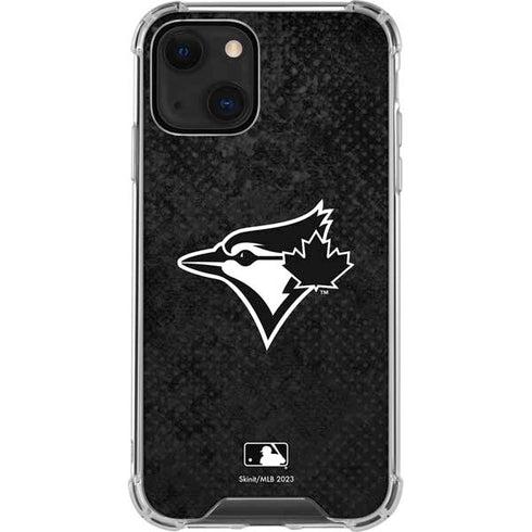 MLB Toronto Blue Jays Dark Wash iPhone 14 Plus Clear Case