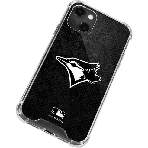 MLB Toronto Blue Jays Dark Wash iPhone 14 Plus Clear Case