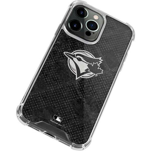 MLB Toronto Blue Jays Dark Wash iPhone 15 Pro Max Clear Case