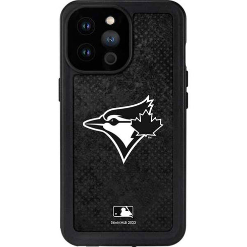 MLB Toronto Blue Jays Dark Wash iPhone 14 Pro Max Waterproof Case