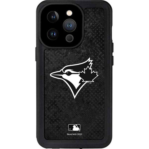 MLB Toronto Blue Jays Dark Wash iPhone 14 Pro Waterproof Case