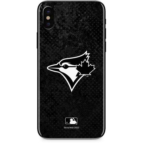 MLB Toronto Blue Jays Dark Wash iPhone XS Skin