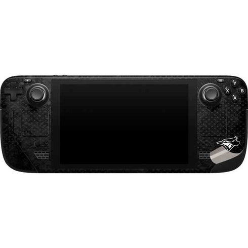 MLB Toronto Blue Jays Dark Wash Steam Deck Handheld Gaming Computer Skin