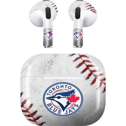 MLB Toronto Blue Jays Game Ball Apple AirPods (3rd Gen 2021) Skin