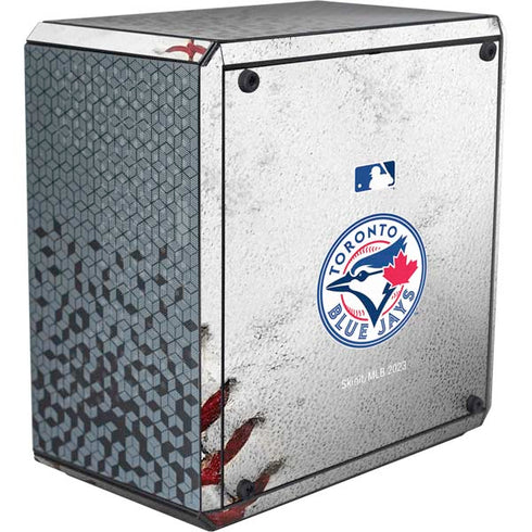 MLB Toronto Blue Jays Game Ball Cooler Master MasterBox Q300L Mini Tower Skin
