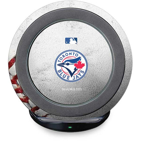 MLB Toronto Blue Jays Game Ball Fast Charge Wireless Charging Stand Skin