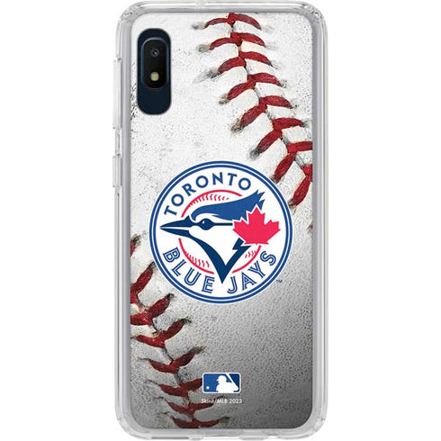 MLB Toronto Blue Jays Game Ball Galaxy A10e Clear Case