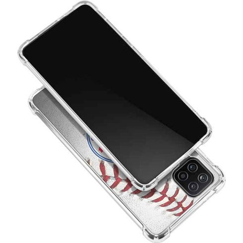 MLB Toronto Blue Jays Game Ball Galaxy A12 Clear Case