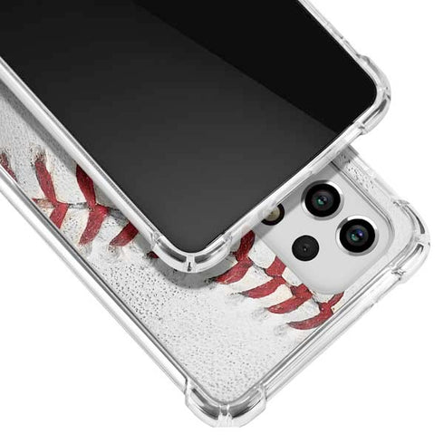 MLB Toronto Blue Jays Game Ball Galaxy A53 5G Clear Case