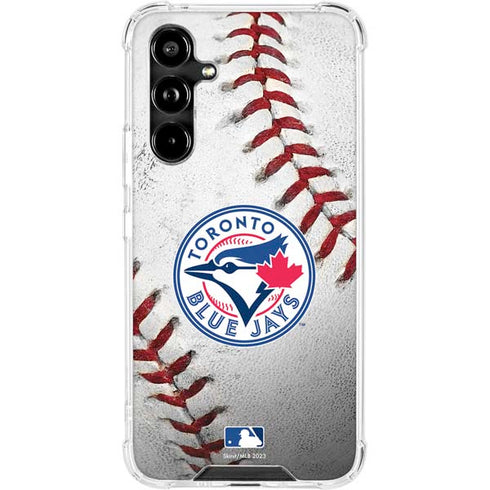 MLB Toronto Blue Jays Game Ball Galaxy A54 5G Clear Case