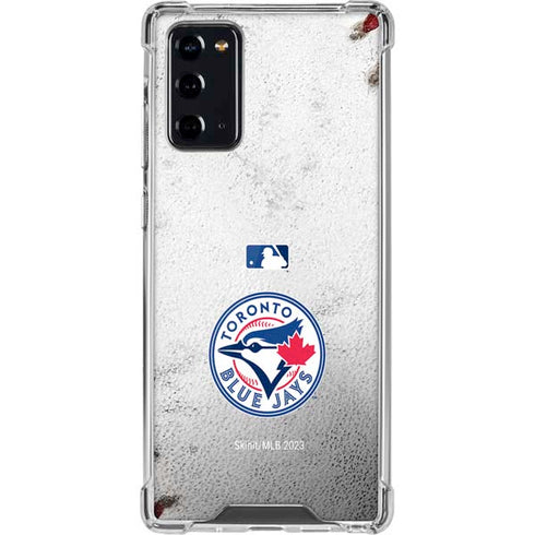 MLB Toronto Blue Jays Game Ball Galaxy Note20 5G Clear Case