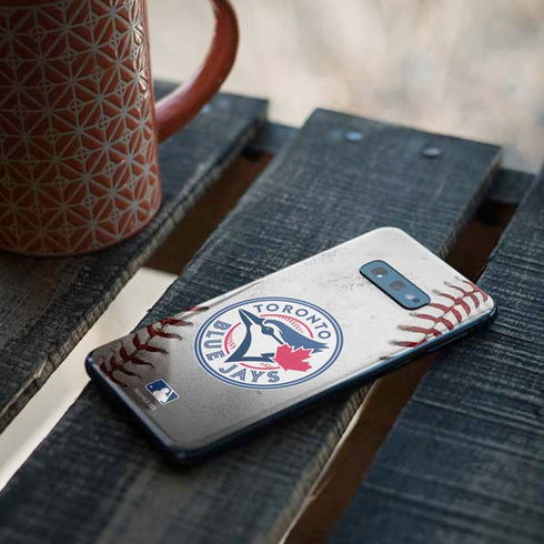 MLB Toronto Blue Jays Game Ball Galaxy S10e Skin